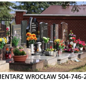 Ogłoszenie - Sprzątanie grobów na cmentarzu przy ulicy Bujwida we Wrocławiu, tel. 504-746-203, opieka na grobem