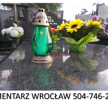 Ogłoszenie - Sprzątanie grobów na cmentarzu przy ulicy Grabiszyńskiej we Wrocławiu, tel. 504-746-203