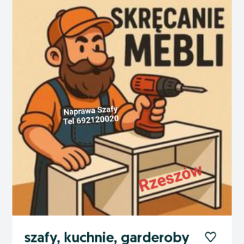 Ogłoszenie - Rzeszów Złota Rączka Naprawy tel 692120020 Tyczyn Podkarpacie - Rzeszów - 20,00 zł