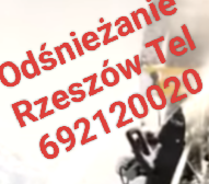 Ogłoszenie - Odśnieżanie posesję chodniki Rzeszów tel 692120020Tyczyn