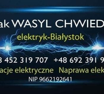 Ogłoszenie - Elektryk Białystok, Złota Rączka Białystok.