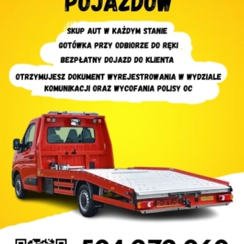 Ogłoszenie - Skup Aut Bydgoszcz Toruń Inowrocław