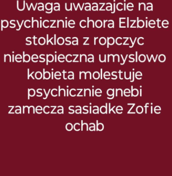 Ogłoszenie - Uwaga ropczyce