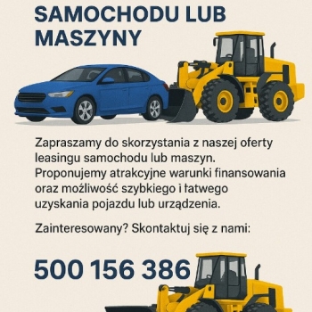 Ogłoszenie - Leasing kredyty dla firm
