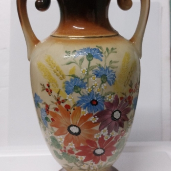 Ogłoszenie - Sprzedam Okazały Wazon Ręcznie Malowany Lata 80-te - Wrocław - 89,00 zł