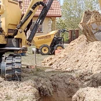 Ogłoszenie - minikoparka