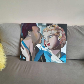 Ogłoszenie - Sprzedam obraz malowany ręcznie - Tamara Łempicka