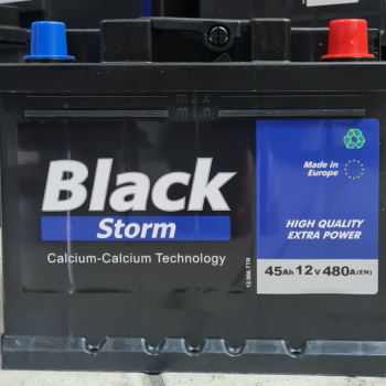 Ogłoszenie - Akumulator Black Storm 45Ah 480A Prawy Plus - Opole