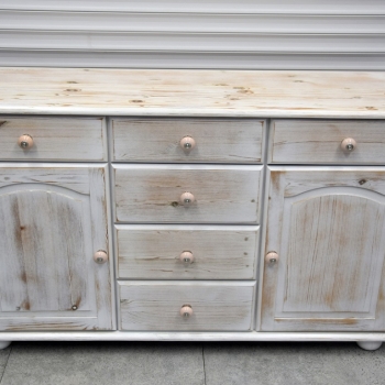 Ogłoszenie - komoda z drewna sosnowego - jak nowa