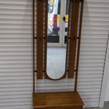 Ogłoszenie - garderoba dębowa do przedpokoju - jak nowa