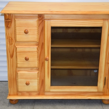 Ogłoszenie - komoda z drewna sosnowego - jak nowa