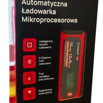 Ogłoszenie - Automatyczna ładowarka mikroprocesorowa Enerblock 12V 10A AGM GEL EFB - Wielkopolskie - 230,00 zł