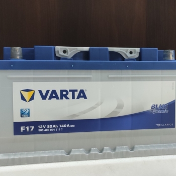 Ogłoszenie - Akumulator VARTA Blue Dynamic F17 80Ah 740A EN - Tarnobrzeg - 469,00 zł