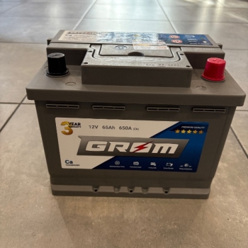 Ogłoszenie - Akumulator 65Ah 650A Grom Premium