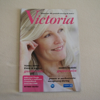 Ogłoszenie - Victoria - magazyn dla ponadczasowych kobiet nr 2 z 2018r.