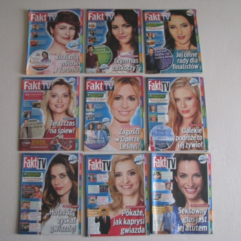 Ogłoszenie - Fakt TV - gazeta, program telewizyjny z roku 2013