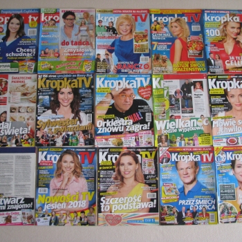 Ogłoszenie - Kropka Tv - gazeta, program telewizyjny z lat 2013 - 2020