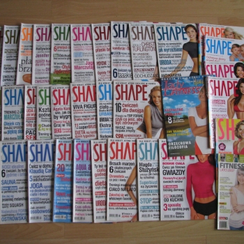 Ogłoszenie - Magazyn Shape, Fitness i Uroda, Lady Fitness z lat 1994 – 2008