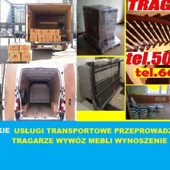 Ogłoszenie - usługi transportowe warszawa przeprowadzki tanie szybkie warszawa Tragarze profesjonalnie