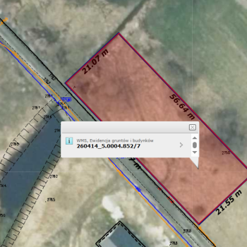 Ogłoszenie - działka budowlana Jaworznia (k .Kielc)