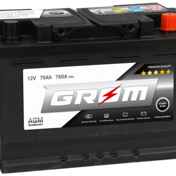 Ogłoszenie - Akumulator 70Ah 760A Grom AGM Start&Stop - Ostrów Wielkopolski - 670,00 zł