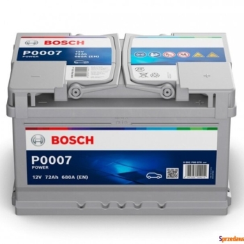 Ogłoszenie - Akumulator 72Ah 680A EN P0007 Prawy plus Bosch - Śląskie - 459,00 zł