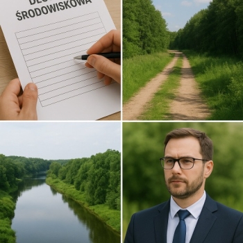 Ogłoszenie - Podział działki tel. 504-746-203, Karta informacji przedsięwzięcia, warunki zabudowy, opinia środowiska, cena