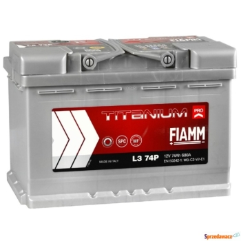 Ogłoszenie - Akumulator Fiamm Titanum Pro 12V 74Ah 680A - Śląskie - 490,00 zł