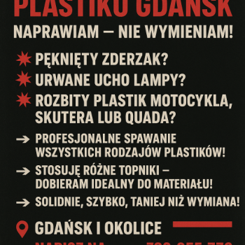 Ogłoszenie - Spawanie plastiku