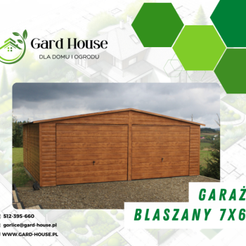 Ogłoszenie - Garaż blaszany 7x6
