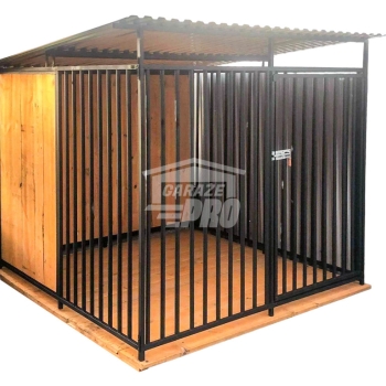 Ogłoszenie - Kojec dla psów 2x2m - Drewniana podłoga - ściany zabudowane drewnem  GP393 - Grodzisk Mazowiecki - 2 490,00 zł