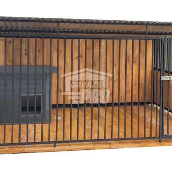 Ogłoszenie - Kojec dla psów 4x2m - Drewniana podłoga - ściany zabudowane drewnem GP388 - Bydgoszcz - 4 250,00 zł