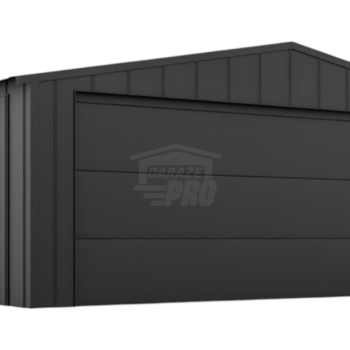 Ogłoszenie - Garaż blaszany 5x4 - brama segmentowa - drzwi - blacha na rąbek - dach dwuspadowy GP639