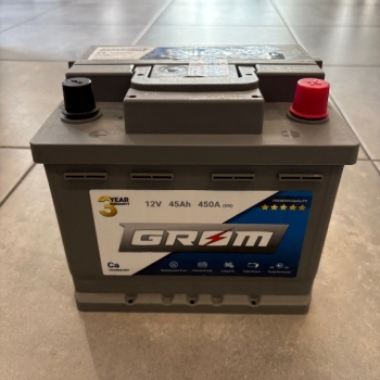 Ogłoszenie - Akumulator 45Ah 450A GROM Premium