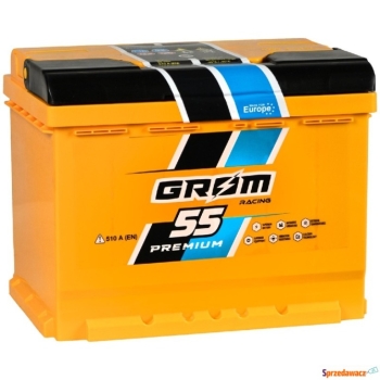 Ogłoszenie - Akumulator Grom Racing 55Ah 510A EN P+ - Śląskie - 350,00 zł