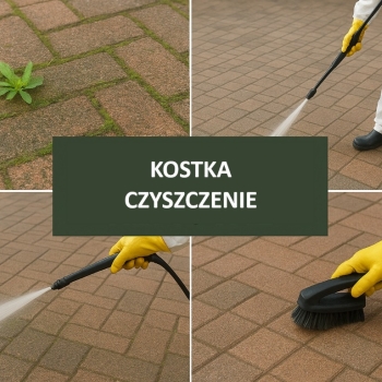 Ogłoszenie - Usuwanie mchu z kostki, Wrocław, tel. 504-746-203, czyszczenie, cennik