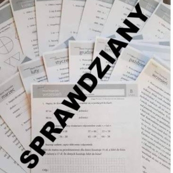 Ogłoszenie - Mamo jutro sprawdzian