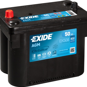 Ogłoszenie - Akumulator Exide Orbital AGM START&STOP EK508 50Ah 800A - Tarnobrzeg - 880,00 zł