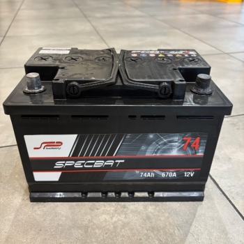 Ogłoszenie - Akumulator SPECBAT 74Ah 670A EN PRAWY PLUS wysoki