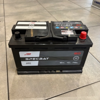 Ogłoszenie - Akumulator 80ah 750a agm Specbat start&stop