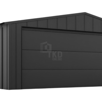 Ogłoszenie - Garaż blaszany 5x4 - brama segmentowa - drzwi - blacha na rąbek - dach dwuspadowy TKD376