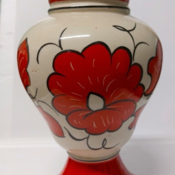 Ogłoszenie - Sprzedam Okazały Wazon Ręcznie Malowany Lata 70-te