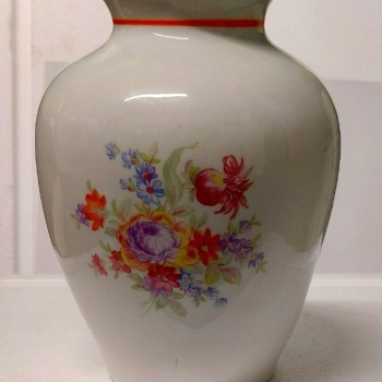 Ogłoszenie - Sprzedam Okazały Wazon Ręcznie Malowany Lata 70-te