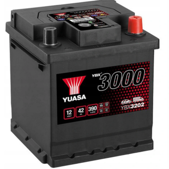 Ogłoszenie - Akumulator Yuasa YBX3202 Standard 12V 42Ah 390A kostka Prawy Plus
