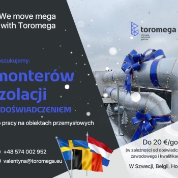 Ogłoszenie - Monter izolacji