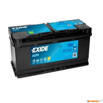Ogłoszenie - Akumulator Exide Agm EK1060 Start&Stop 950A 106Ah