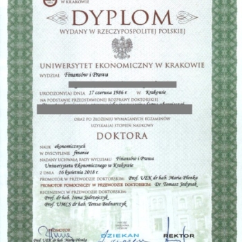 Ogłoszenie - Dyplom ukończenia studiów magisterskich gdzie kupić, Kupie dyplom inżyniera Kupię dyplom magistra z wpisem, kupie mature