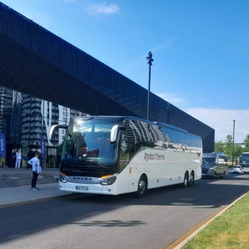 Ogłoszenie - Autokar 49-61 miejsc, Wynajem Busów Katowice, Ruda Śląska, Sosnowiec - Katowice