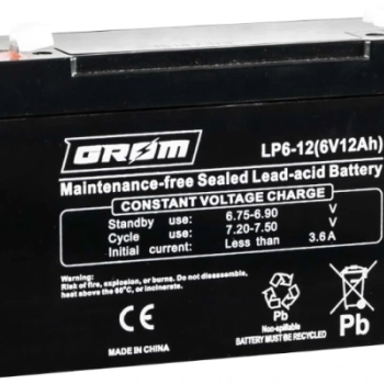 Ogłoszenie - Akumulator 12Ah GROM LP6-12 6V