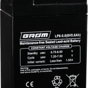 Ogłoszenie - Akumulator 5.0Ah GROM LP6-5.0 6V
